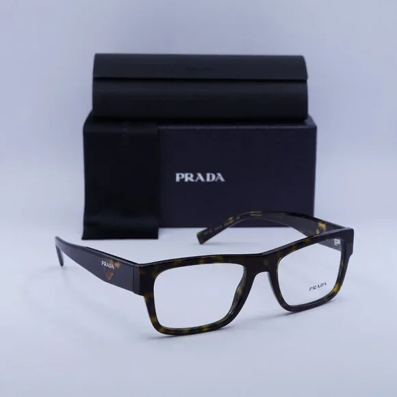 🕶️ New Prada PR15YV 2AU1O1 Eyeglasses - Havana Frame